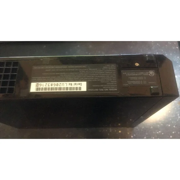 Nintendo Wii Console RVL-001 Black Missing Cover . Console Only